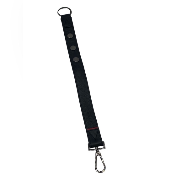 Hammitt Edwards Leather Extender Strap Black Gunmetal - Picture 4 of 4